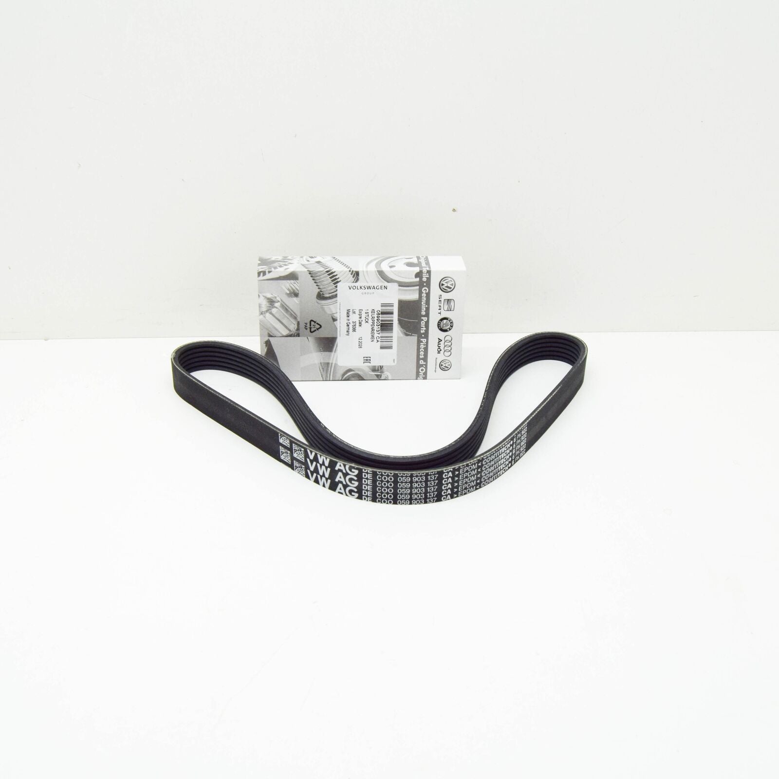 NEW AUDI A4 B9 ENGINE V-RIBBED BELT 059903137CA ORIGINAL