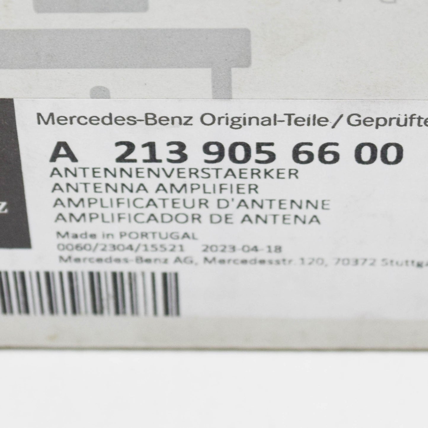 new mercedes-benz a w177 rear top antenna amplifier a2139056600 original