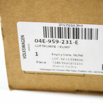 NEW VOLKSWAGEN GOLF MK7 5G SECONDARY AIR INJECTION PUMP 04E959231E ORIGINAL