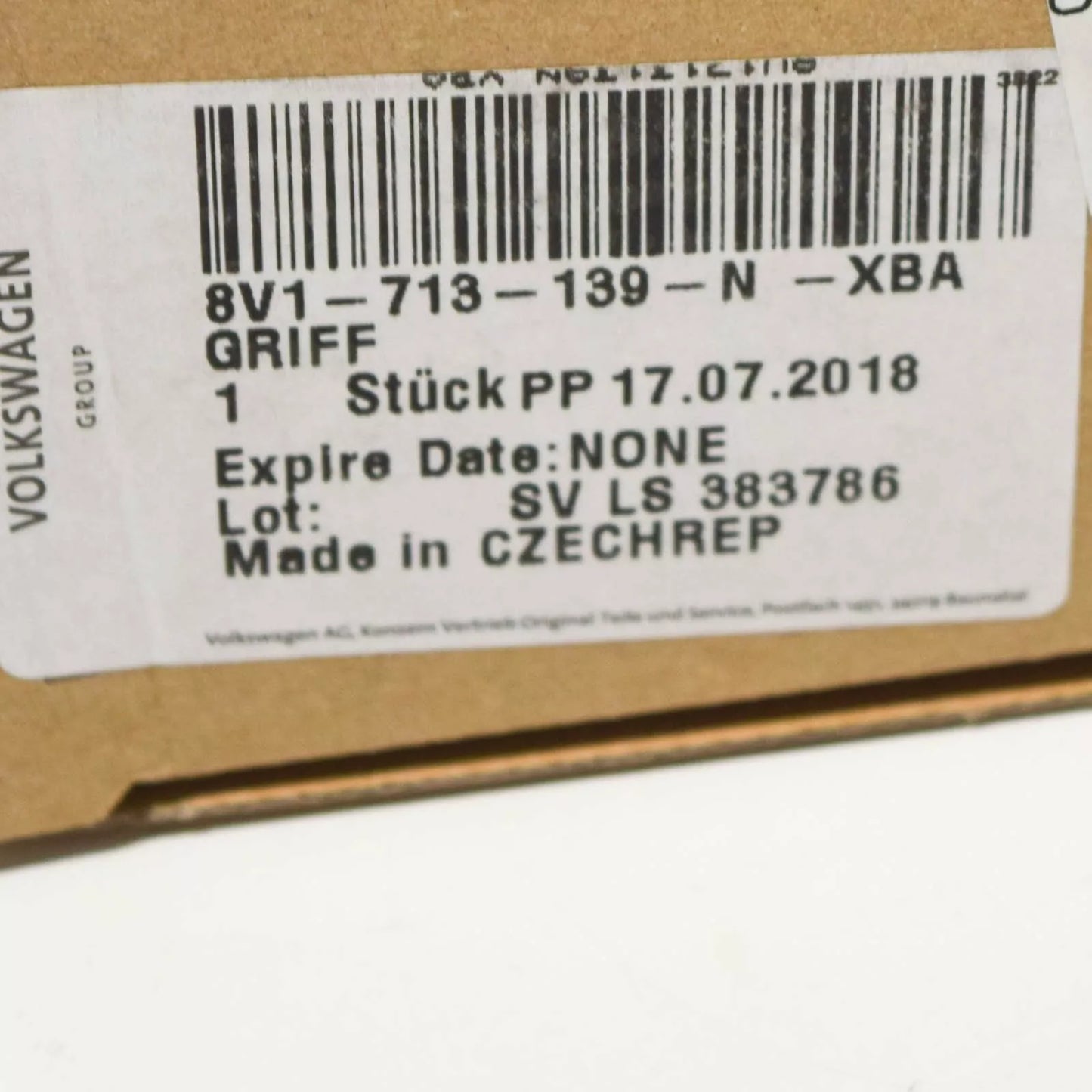 NEW AUDI A3 S3 8V AUTOMATIC S TRONIC GEAR SHIFT KNOB LHD 8V1713139NXBA ORIGINAL