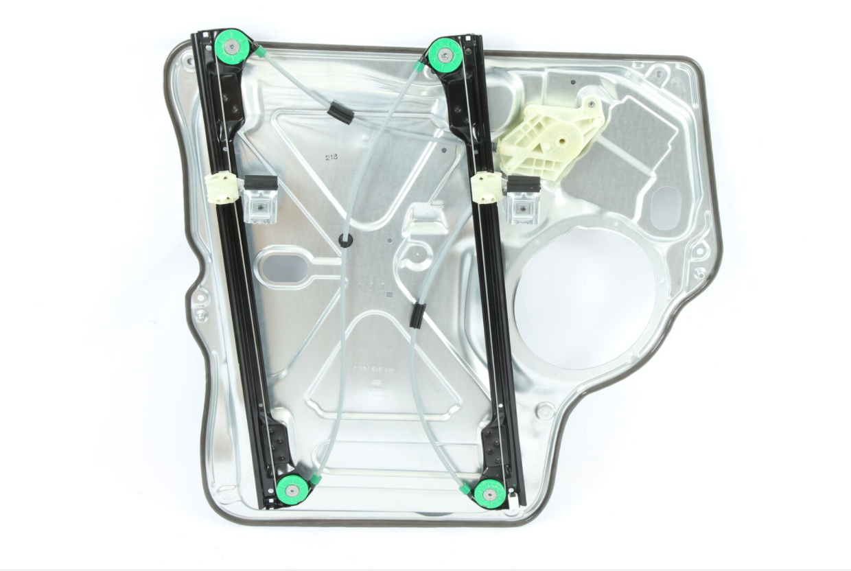new vw multivan v 7hm mk5 front right door window regulator 7h0837754c original