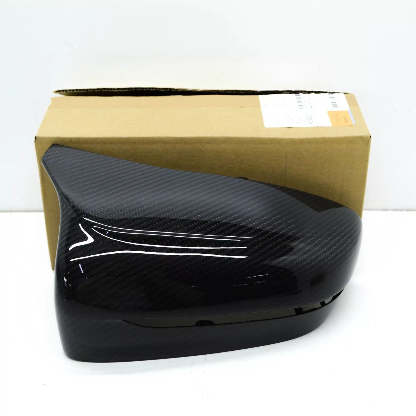 NEW BMW M8 F91 FRONT LEFT MIRROR COVER LHD CARBON FIBER 51162446821 ORIGINAL