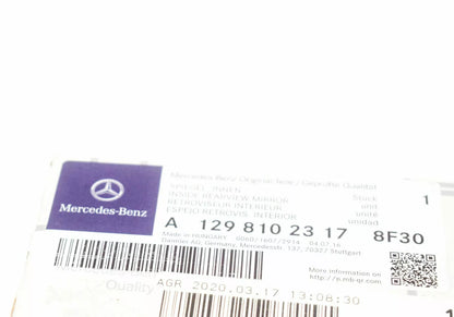 NEW MERCEDES-BENZ SL R129 SUN VISOR INSIDE MIRROR A12981023178F30