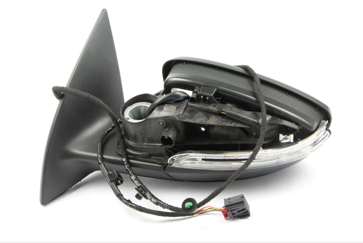 new vw eos 1f front left side wing mirror lhd 1q1857507ar9b9 original