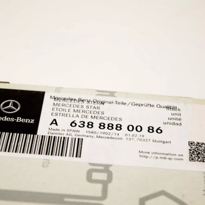 NEW MB VITO W638 FRONT BUMPER RADIATOR GRILLE EMBLEM BADGE A6388880086