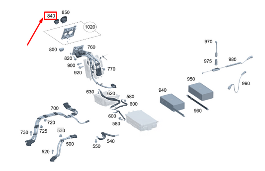 new mercedes-benz eqs v297 ac charging socket cover a0005458439 original