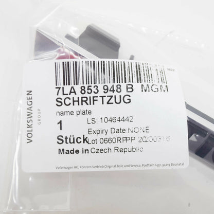 NEW VW MULTIVAN T6 RADIATOR GRILLE '4 MOTION" INSCRIPTION 7LA853948BMGM