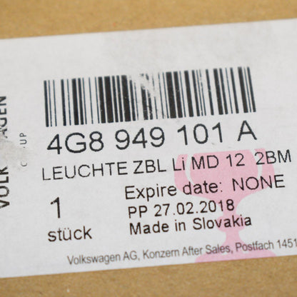 NEW AUDI A7 4G FRONT LEFT WING MIRROR BLINKER 4G8949101A ORIGINAL