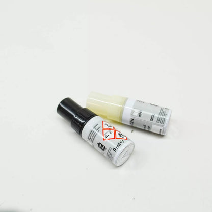 NEW VW AUDI METALLIC GLACIER WHITE TOUCH-UP PAINT SET LST0M2S9R ORIGINAL