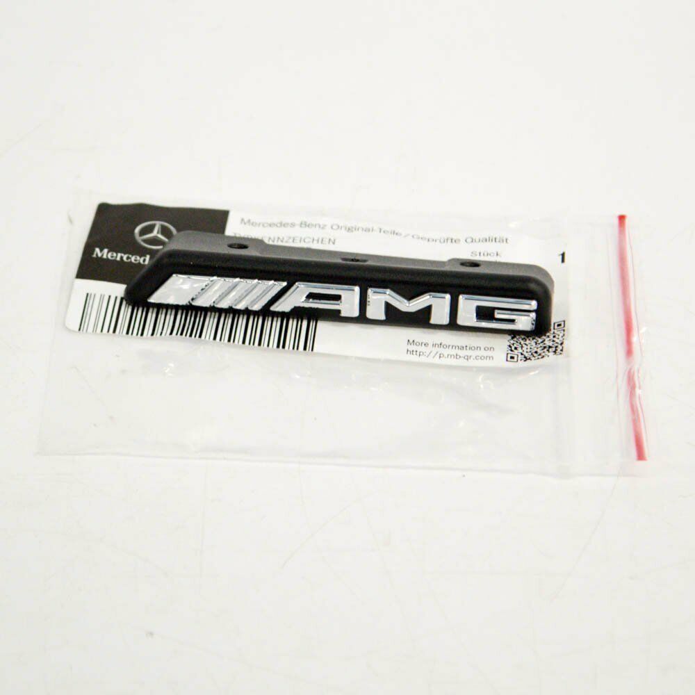 NEW MERCEDES-BENZ AMG W205 FRONT BUMPER GRILL AMG LOGO A205817510164 ORIGINAL