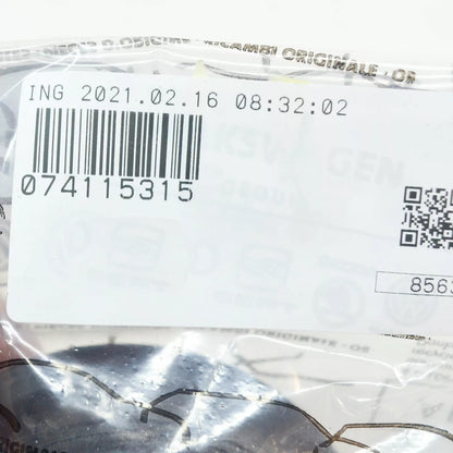 NEW VOLKSWAGEN TOUAREG 7L OIL FILLER TUBE SEAL O-RING 074115315 ORIGINAL