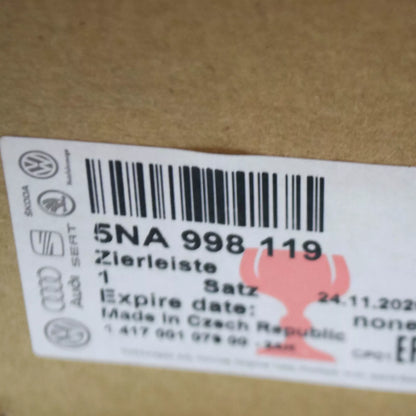 NEW VW TIGUAN AD FRONT LEFT UPPER LED HEADLIGHT TRIM 5NA998119