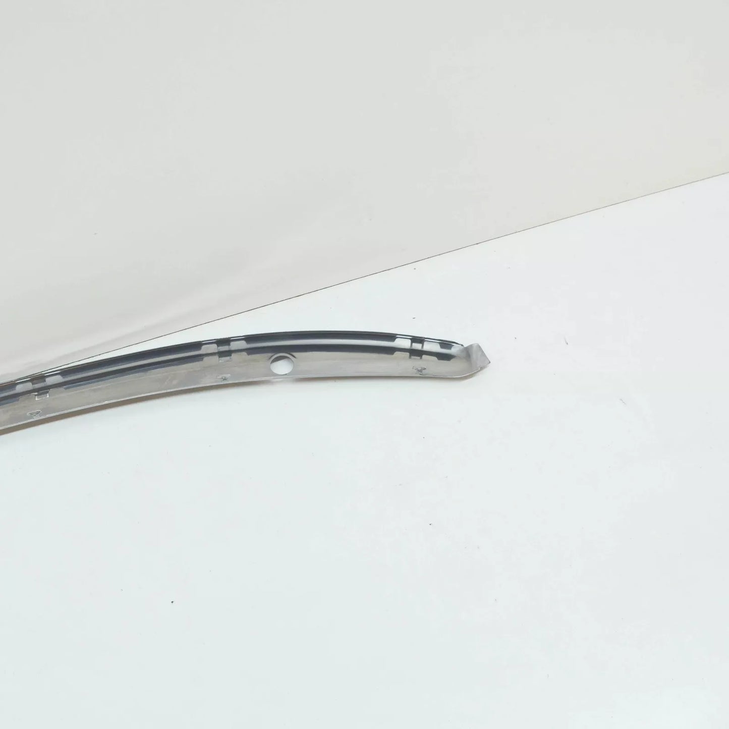 NEW MB SL R107 FRONT WINDSHIELD UPPER CHROME COVER A1076880340