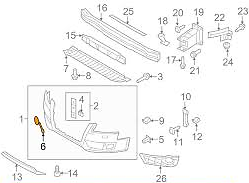 new audi a4 b8 front bumper tow hook eye cover 8k0807241fgru original