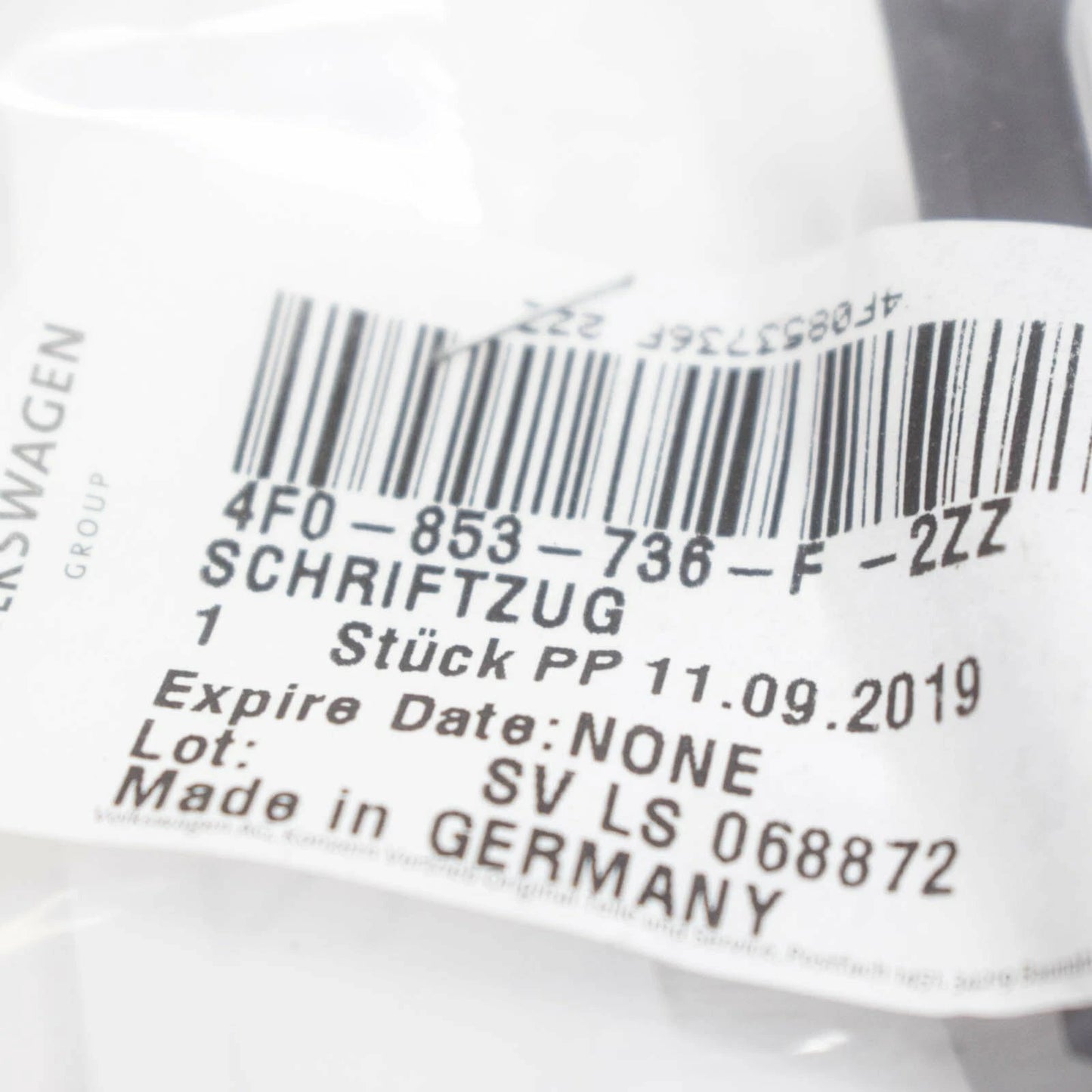 NEW AUDI A6 S6 RADIATOR GRILLE EMBLEM BADGE 4F0853736F2ZZ