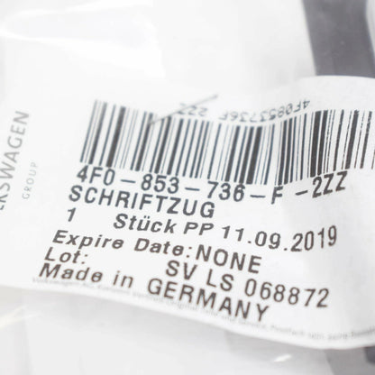 NEW AUDI A6 S6 RADIATOR GRILLE EMBLEM BADGE 4F0853736F2ZZ