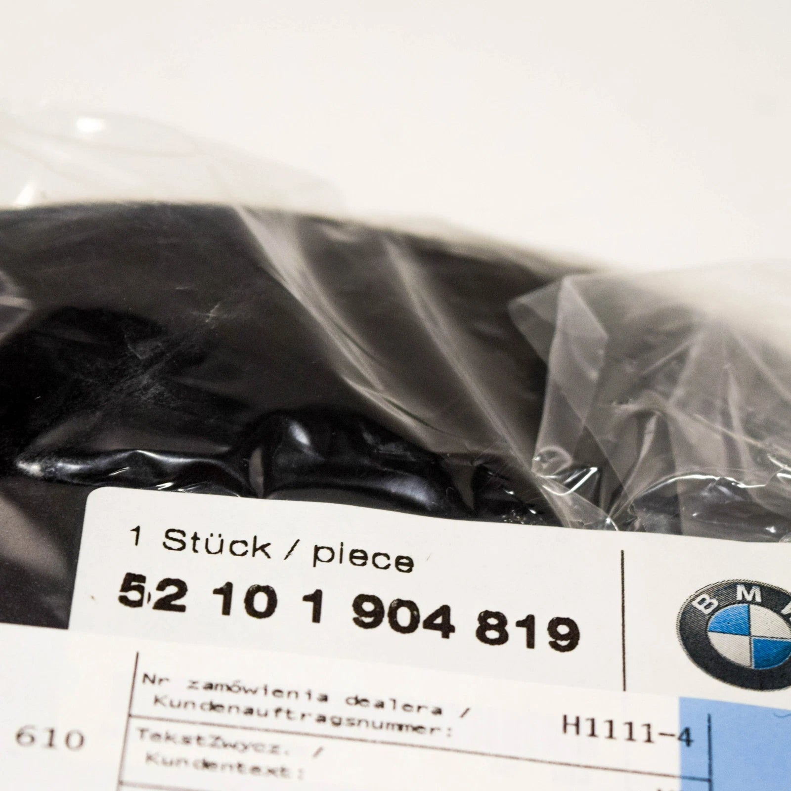 NEW BMW 3 E30 LEFT SEAT MECHANISM PLASTIC COVER TRIM 52101904819 ORIGINAL