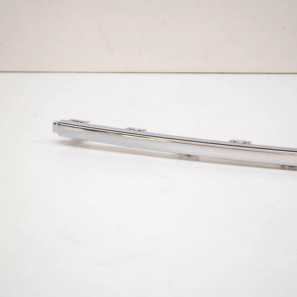 NEW MB S W222 REAR BUMPER CENTER CHROME MOLDING A2228853521 ORIGINAL