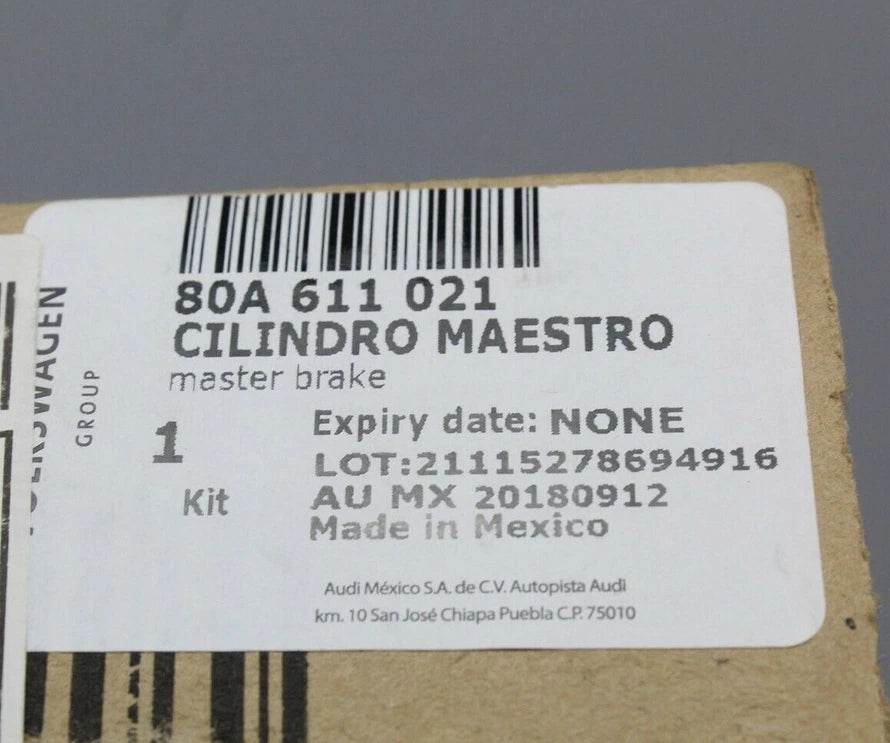 NEW AUDI Q5 FY BRAKE MASTER CYLINDER 80A611021B ORIGINAL