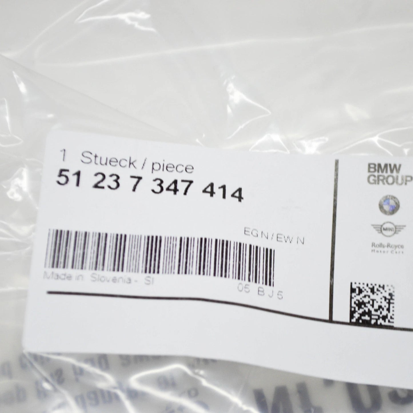 NEW BMW 7 G11 FRONT BONNET HOOD BOWDEN CABLE 51237347414 ORIGINAL