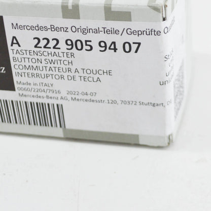 NEW MERCEDES-BENZ S W222 IGNITION BUTTON START-STOP SWITCH A2229059407 ORIGINAL
