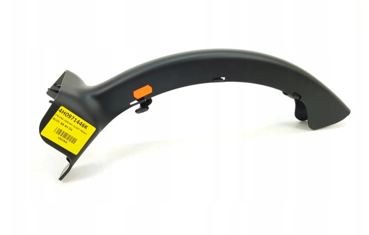 NEW AUDI A8 D4 REAR LID RIGHT HINGES GUIDE PIECE TRIM 4H0971446K ORIGINAL