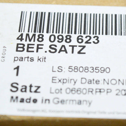 NEW AUDI Q8 FRONT BUMPER COVER HARDWARE KIT 4M8098623