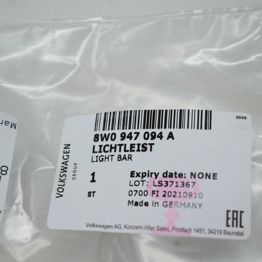 NEW AUDI A4 B9 FRONT CENTER CONSOLE RIGHT LIGHT MODULE 8W0947094A ORIGINAL