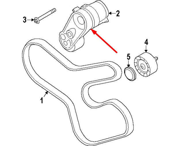 NEW BMW 3 F30 BELT TENSIONER PULLEY 11288604266 8604266 3.0 PETROL ORIGINAL