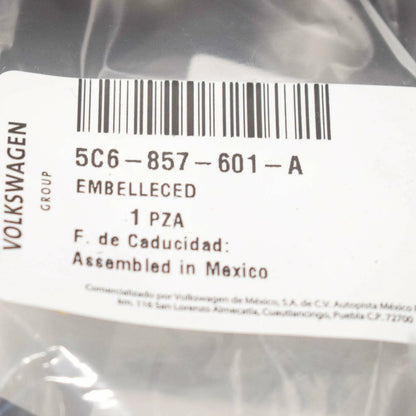 NEW VW JETTA A6 FRONT LEFT DOOR MIRROR INNER COVER CAP 5C6857601A ORIGINAL