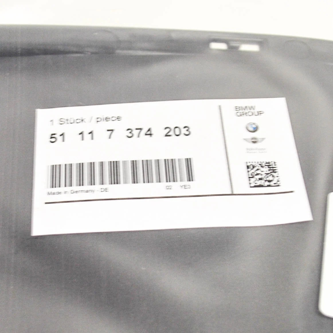 NEW BMW X1 F48 FRONT BUMPER LEFT GRILLE COVER 51117374203 ORIGINAL