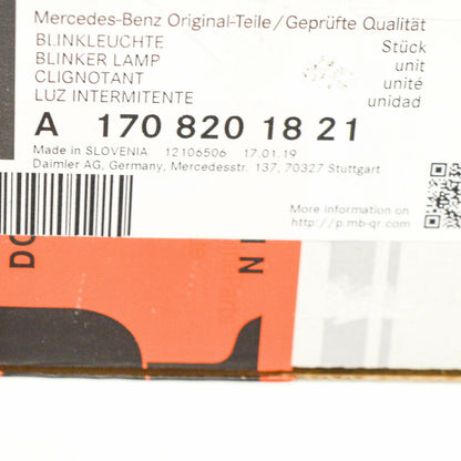 NEW MERCEDES-BENZ SLK R170 RIGHT MIRROR TURN INDICATOR A1708201821 ORIGINAL