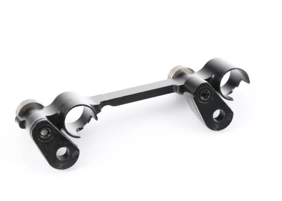 new bmw 7 e65, e66 fuel injection pipe double holder 7515345 13537515345