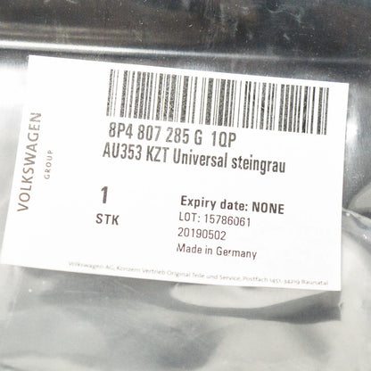 NEW AUDI A3 8P FRONT BUMPER NUMBER PLATE BACKING 8P4807285G1QP