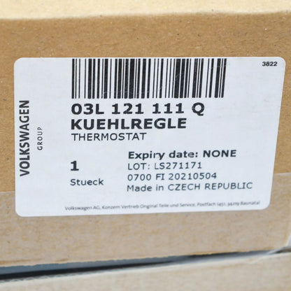 NEW VOLKSWAGEN PASSAT 3G B8 ENGINE COOLANT THERMOSTAT 03L121111Q