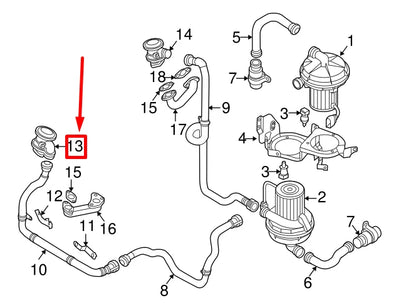 NEW AUDI A8 D3 4E RIGHT EGR VALVE 07C131101K ORIGINAL
