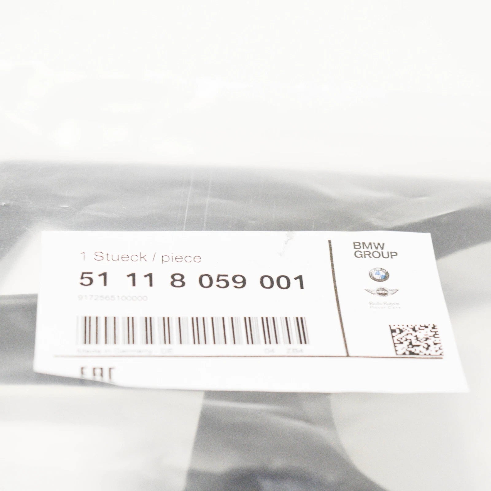 NEW BMW 5 F10 FRONT BUMPER M SPORT LEFT GRILLE 51118059001 8059001 2015 ORIGINAL