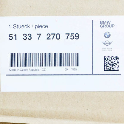 NEW BMW 1 F20 FRONT LEFT DOOR TWEETER SPEAKER COVER 51337270759 7270759 ORIGINAL