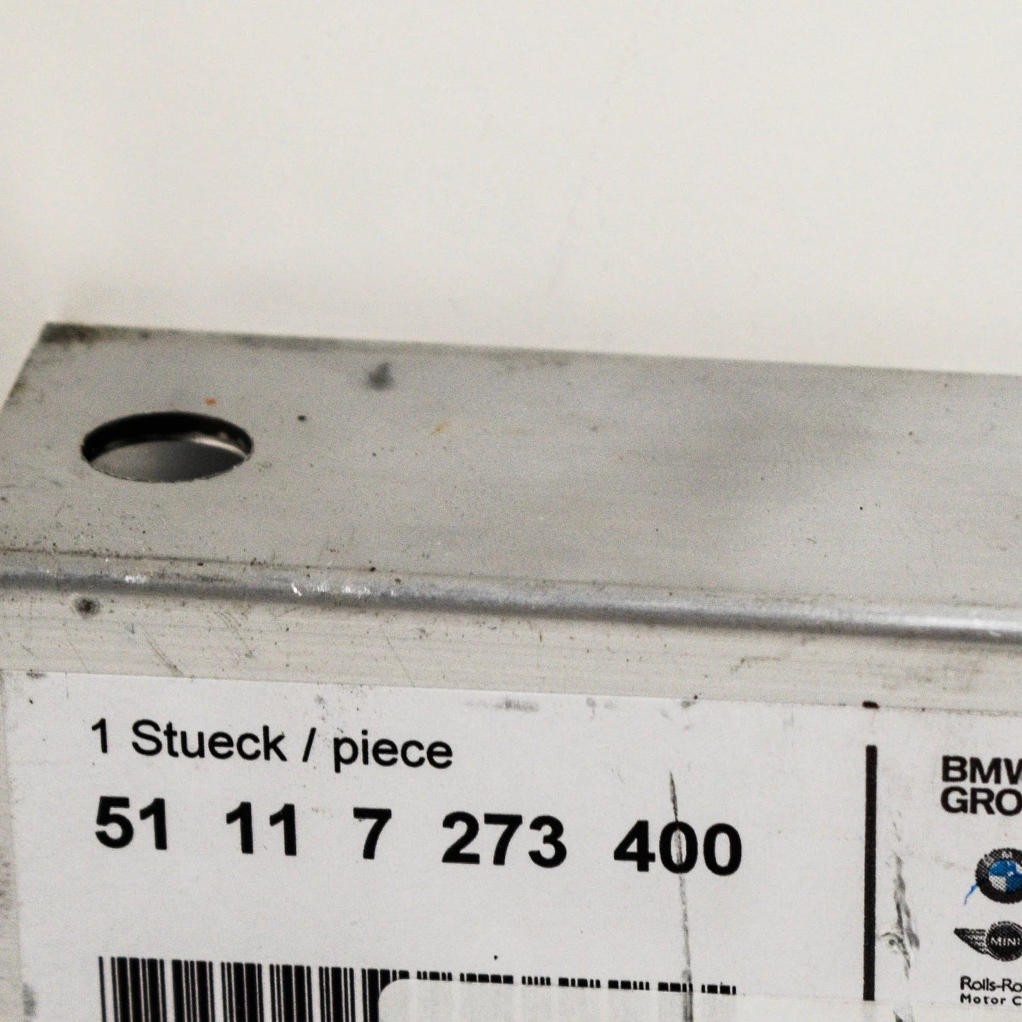 NEW BMW 7 F01 FRONT BUMPER RIGHT DEFORMATION ELEMENT 51117273400 ORIGINAL