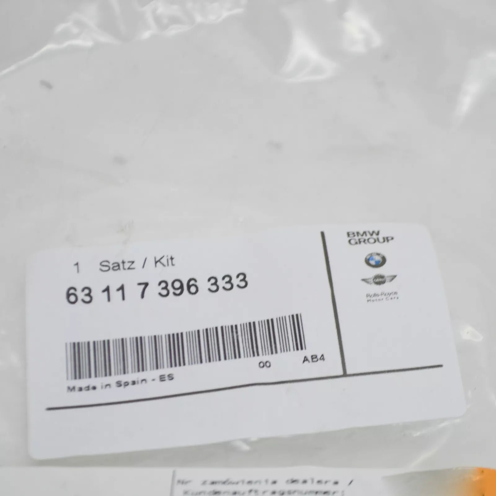 NEW BMW I3 I01 FRONT LEFT HEADLIGHT TRIM 63117396333 ORIGINAL