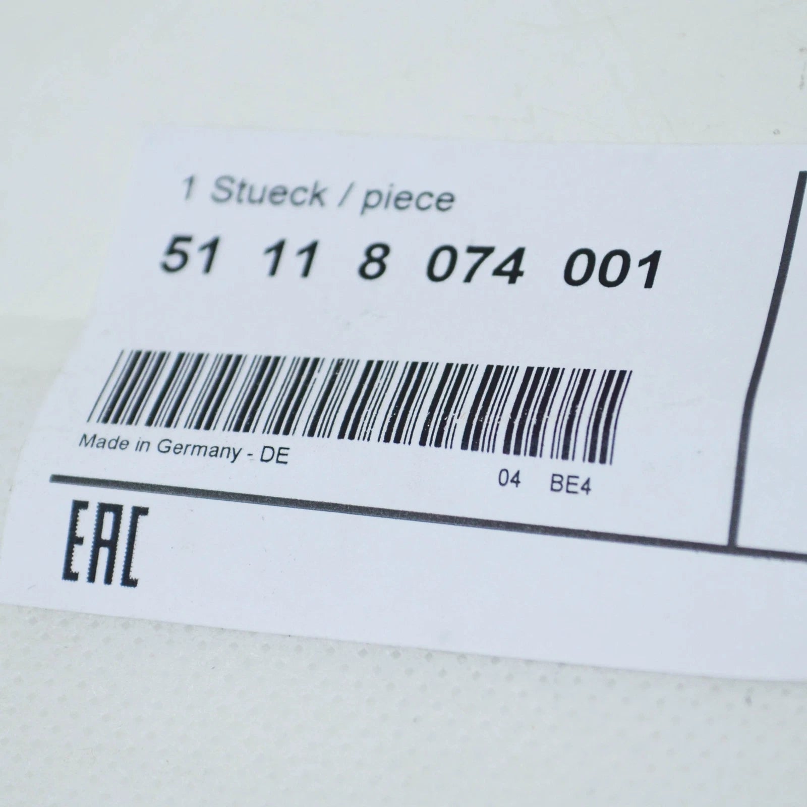 NEW BMW 7 G11 G12 M FRONT LEFT OPEN AIR INTAKE GRILLE 51118074001 ORIGINAL