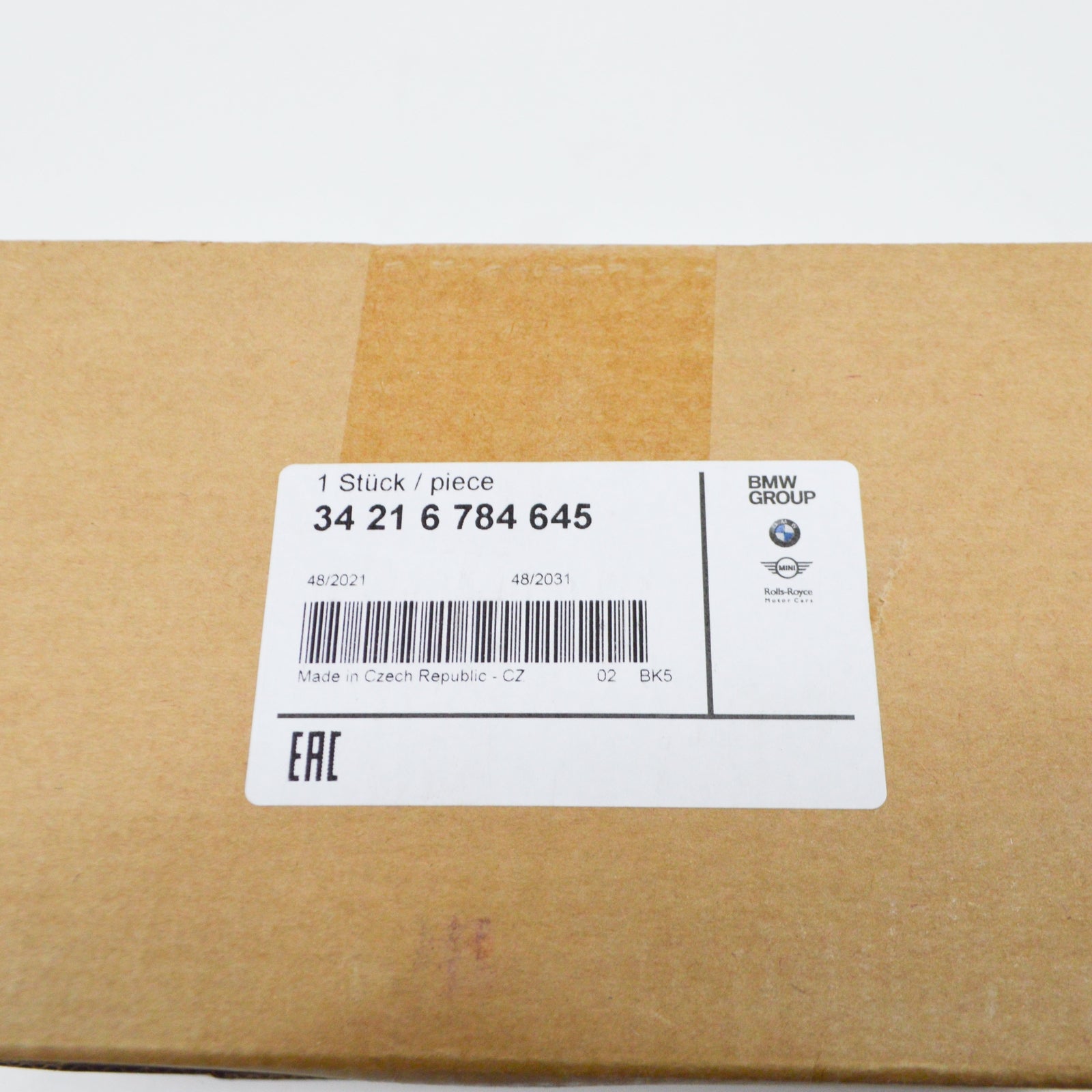 new mini clubman r55 rear jcw left disc brake caliper 34216784645 original