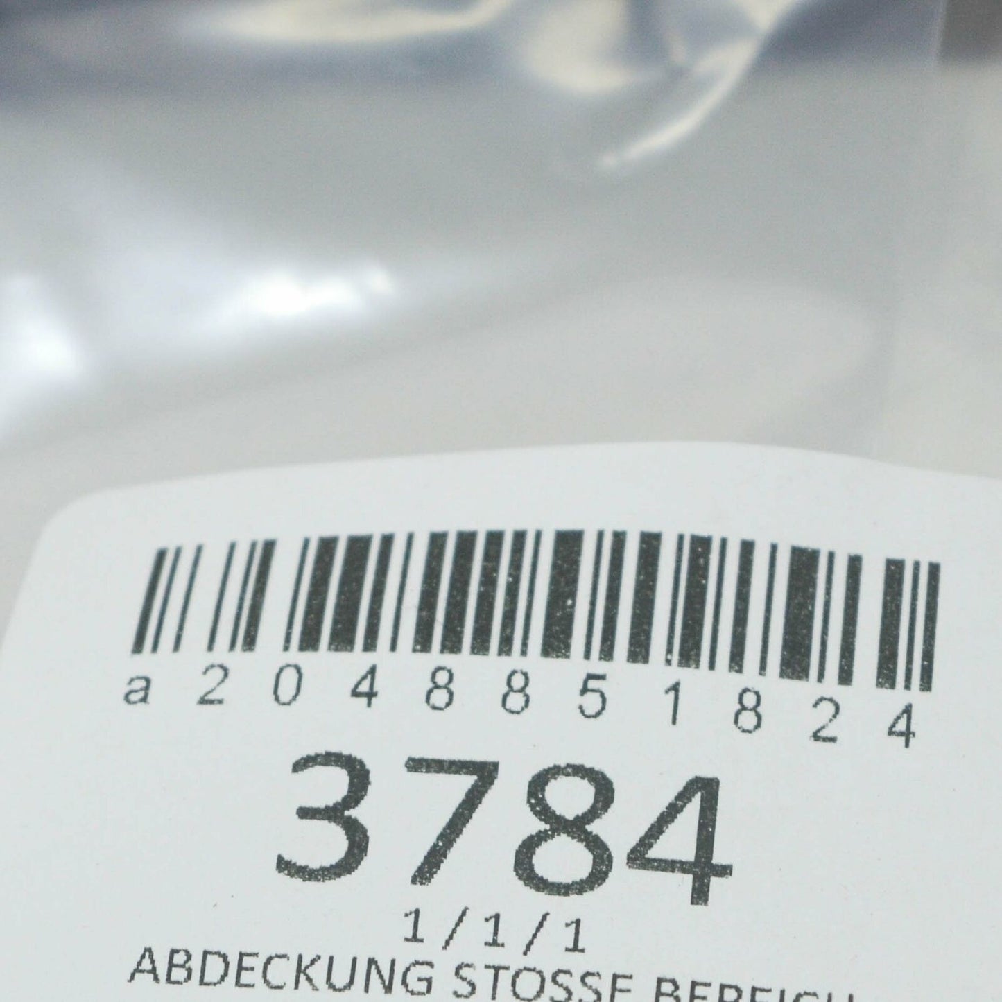 NEW MERCEDES-BENZ C W204 FRONT RIGHT BUMPER BOTTOM BRACKET A2048851824 ORIGINAL