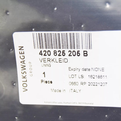 NEW AUDI R8 42 REAR UNDERBODY TRIM 420825205B ORIGINAL