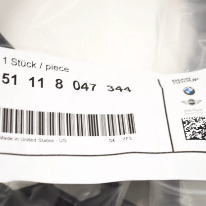 NEW BMW X5 E70 FRONT OPEN FOG LIGHT GRILLE RIGHT 8047344 51118047344 ORIGINAL