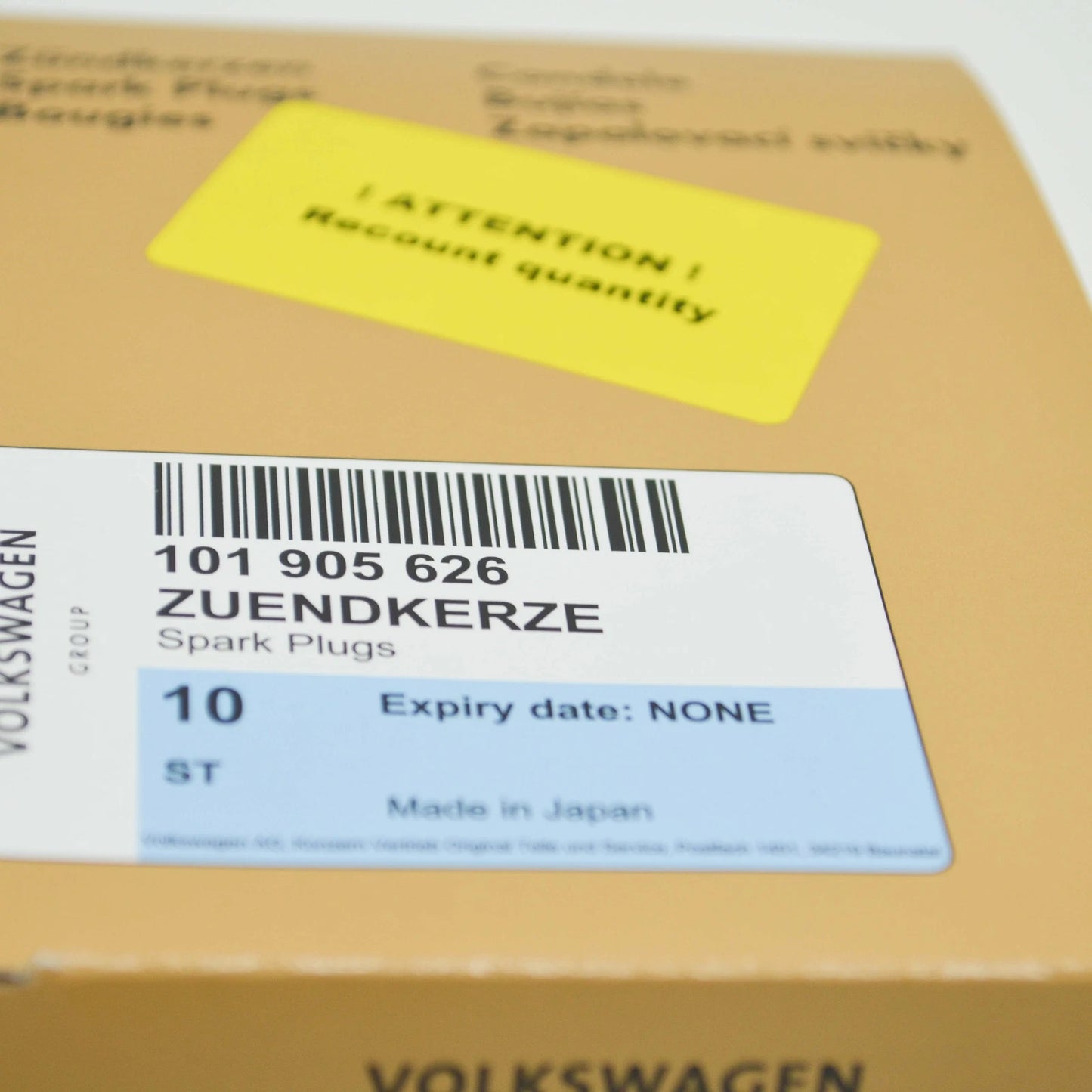 NEW AUDI A1 MK1 SPARK PLUG 101905626 ORIGINAL