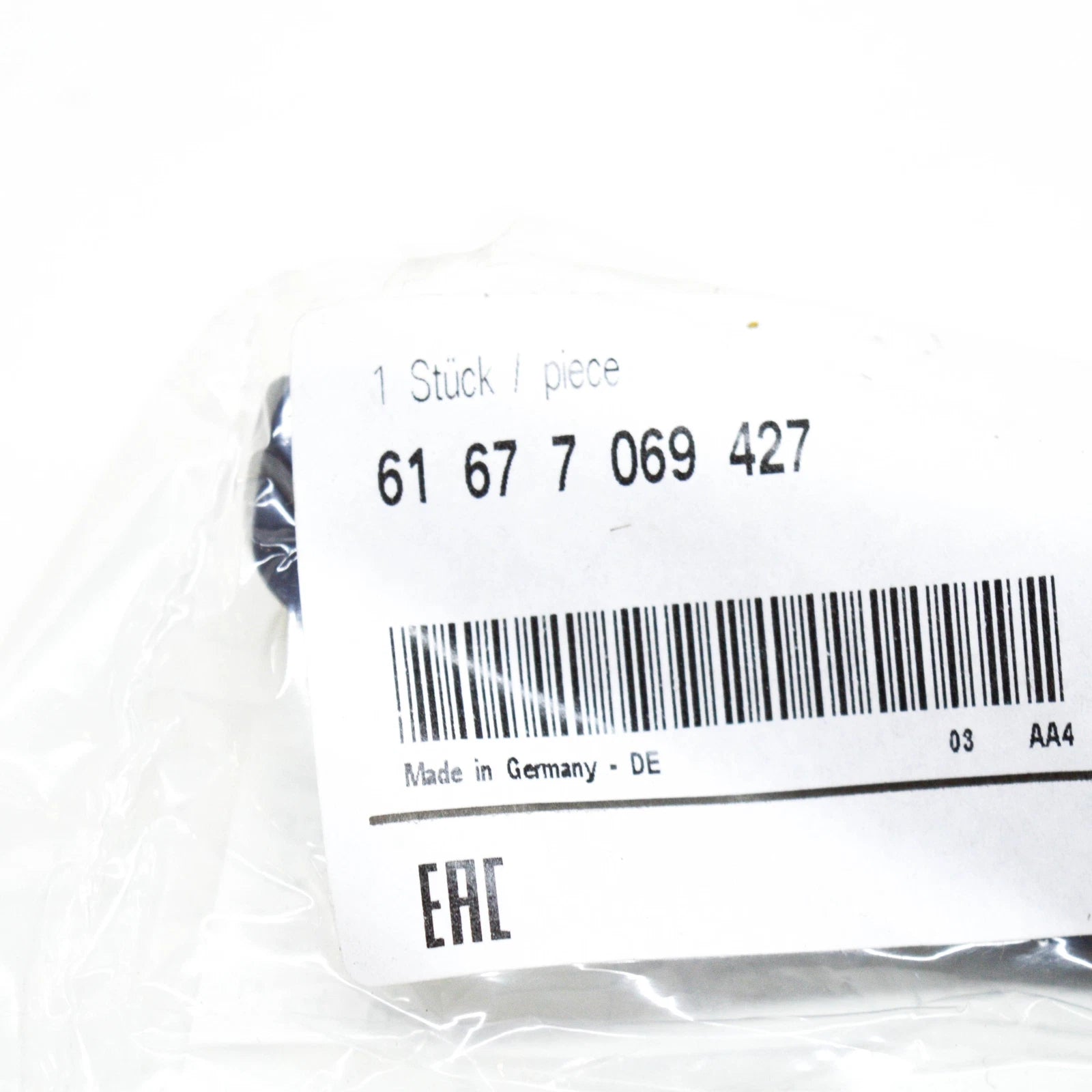 NEW BMW 3 E46 LEFT HEADLIGHT WASHER COVER 61677069427 7069427 ORIGINAL