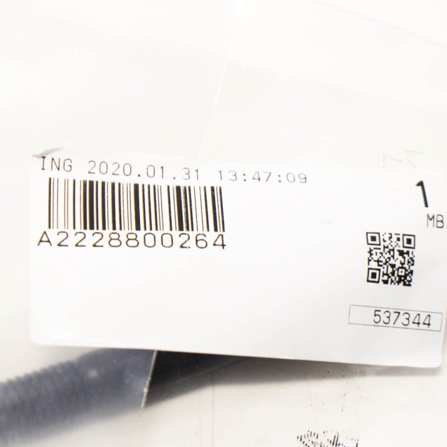 NEW MERCEDES BENZ S C217 FRONT CENTRAL STIFFENING HOOK BOLT A2228800264 ORIGINAL