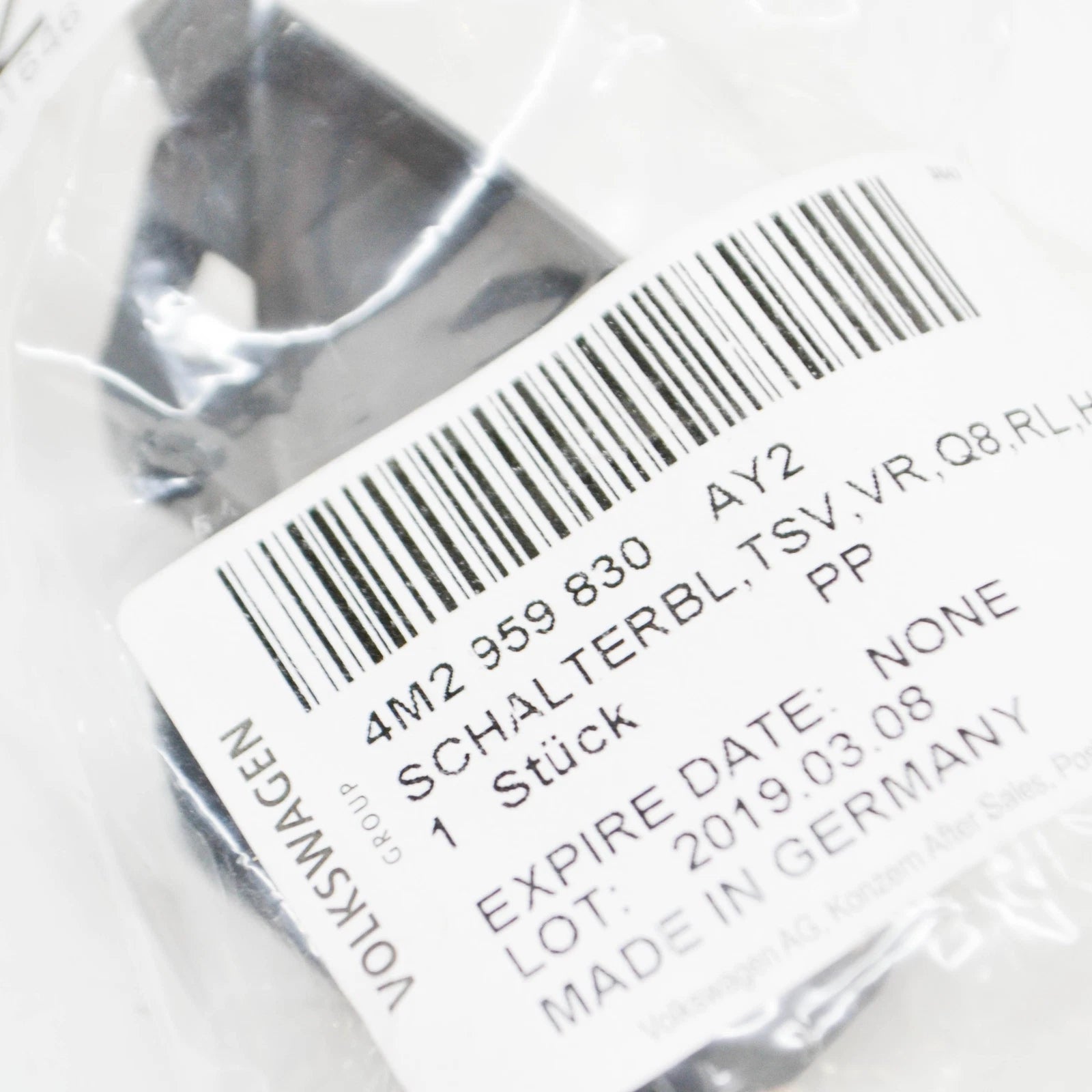 NEW AUDI Q7 4M FRONT DOOR SWITCH TRIM RHD 4M2959830AY2