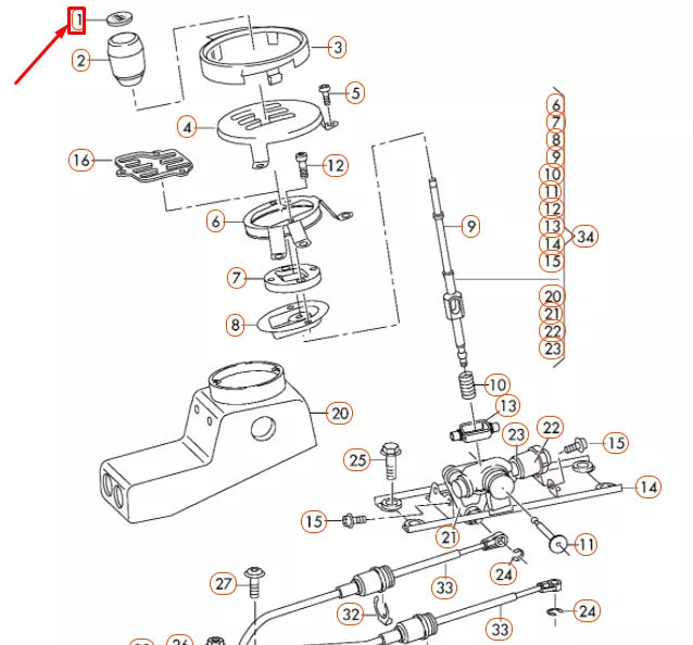 NEW AUDI R8 42 SELECTOR MECHANISM SHIFT EMBLEM BADGE 420711144